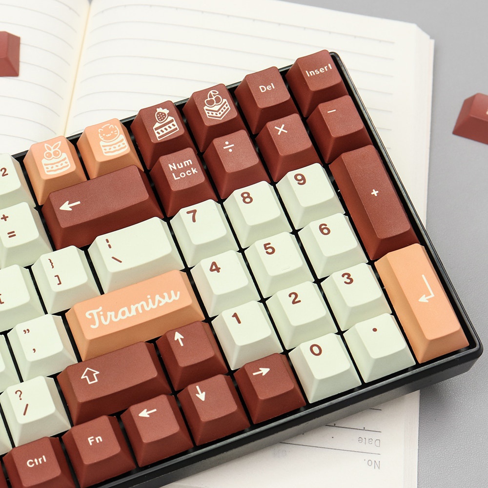 Gmk Tiramisu PBT Nắp Đậy Bàn Phím Cơ Khí Nhuộm Màu Cherry Cho GMMK pro
