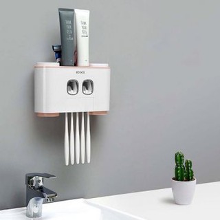 Dụng cụ lấy kem đánh răng Ecoco kèm 4 ly