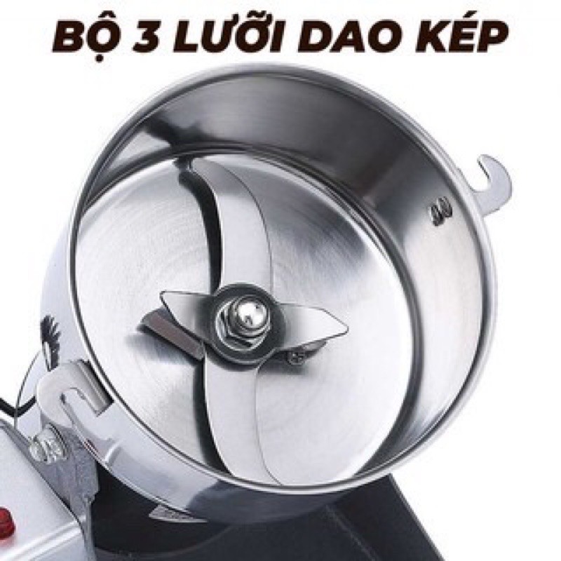 máy xay bột khô đa năng say thịt cá inox 304