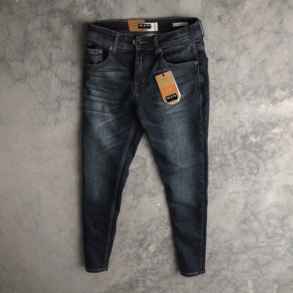 Quần Jean Xanh Wash PBear 2013