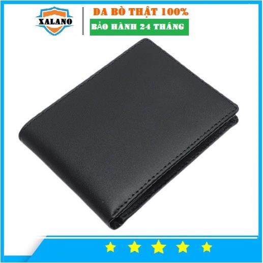 Ví Nam Da Thật 100% | Bóp Ngang Da Nam Tặng Kèm Hộp Cao Cấp | TRONBO AT Shop ! `