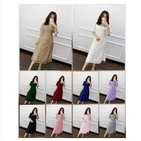Bộ Đầm Dự Tiệc Giáng Sinh Năm Mới Dành Cho Nữ Tuổi Teen Bhn Bhn Brocade corneli Size L 2021 2022