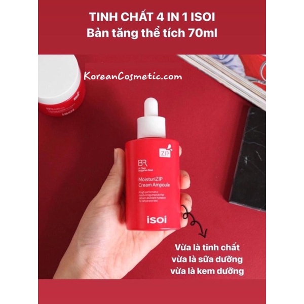 TINH CHẤT 4 IN 1 ISOI bản tăng thể tích từ 50ml lên 70ml