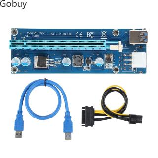 Card Mở Rộng Pcie 1x Sang 16x Kèm Cáp Usb 3.0