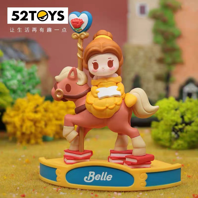 Búp Bê Công Chúa Disney Phiên Bản Đu Quay Ngựa Gỗ Dễ Thương