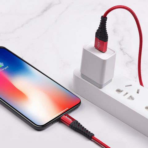 Dây cáp sạc nhanh cho iphone ipad android airpod airpods hoco x38 2.4a type c lightning micro usb - quang phụ kiện