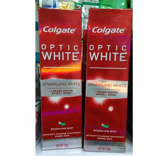 Kem đánh răng Colgate optic white 100g