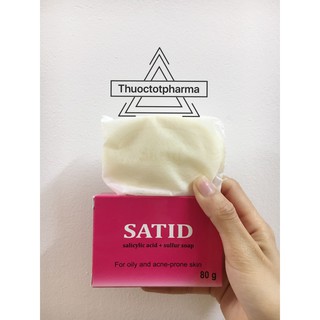 Bánh xà phòng tắm satid soap 80g