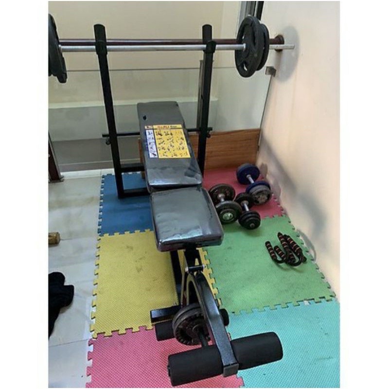 Ghế tạ đơn XuKi xếp gọn