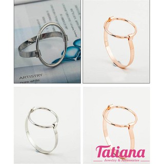 Vòng tay kiềng khoen tròn basic - Tatiana - V2175