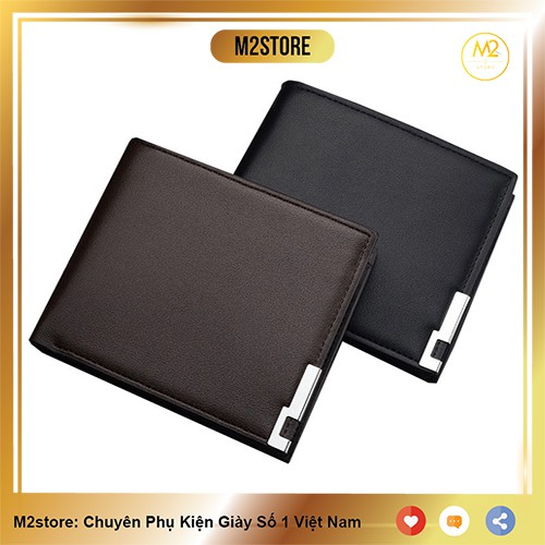 Ví da nam thời trang đẹp kiểu dáng Hàn Quốc XIMO VNN01 #8