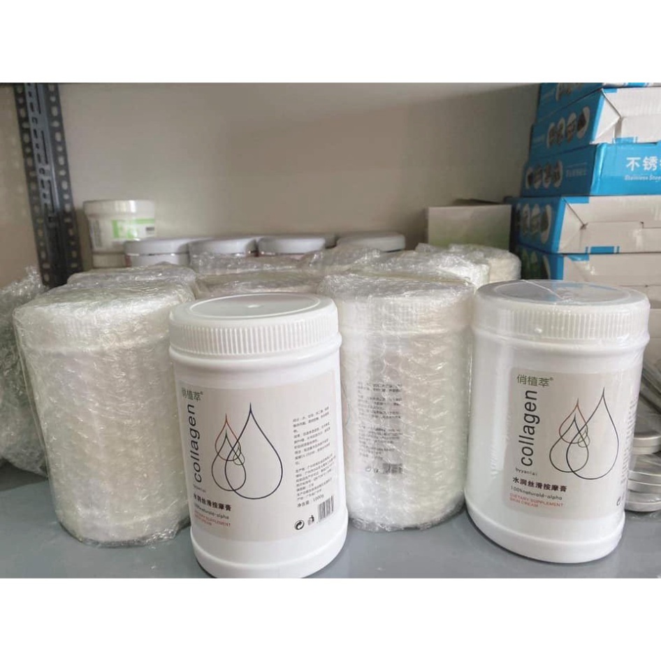 Kem massage Collagen hũ 1000g chuyên dùng trong spa