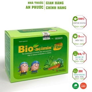 Cốm Bio Acimin Fiber  ⚡ CAM KẾT CHÍNH HÃNG ⚡ Bổ Sung Chất Xơ (30 gói)