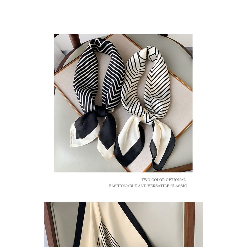 Khăn Quàng Cổ Hình Vuông Thời Trang Hàn Quốc