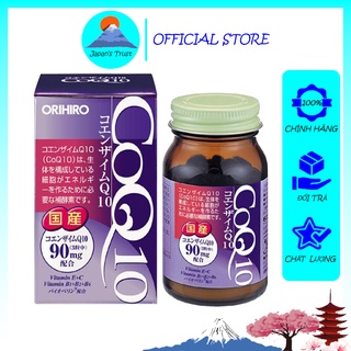 [Orihiro] Viên uống hỗ trợ tim mạch Coenzyme Q10 Orihiro 90 viên - Giá tốt - Hàng chính hãng