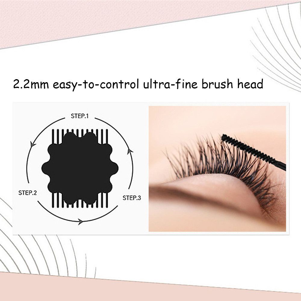 [Hàng mới về] Mascara sợi lụa 4D trang điểm làm đẹp chống mồ hôi kháng nước