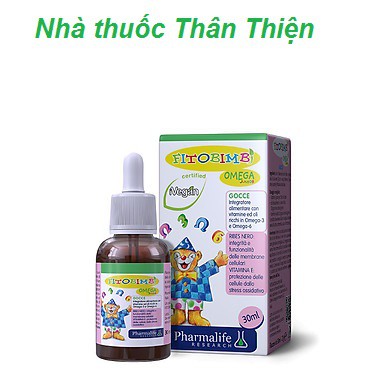 Fitobimbi Omega Junior - Bổ sung acid béo không no Omega-3, Omega-6 từ thực vật