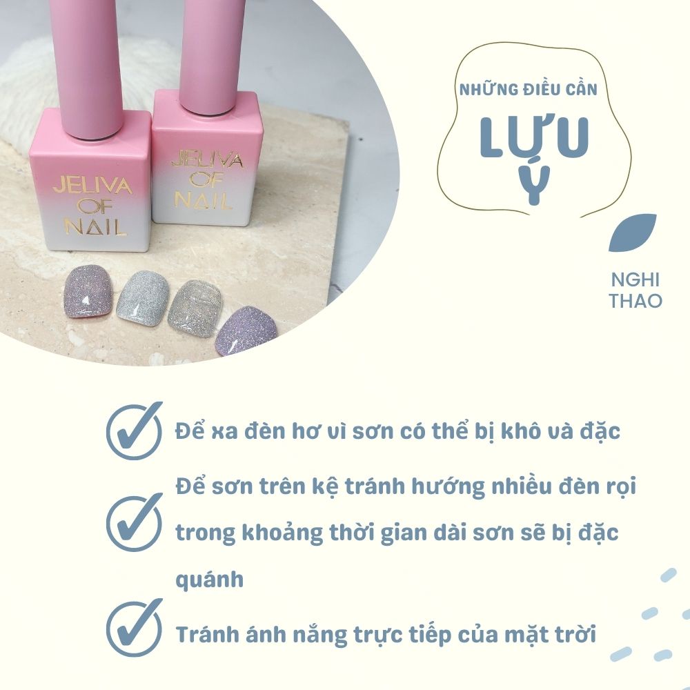 Sơn nhũ flash ánh cầu vồng Jeliva 15ml