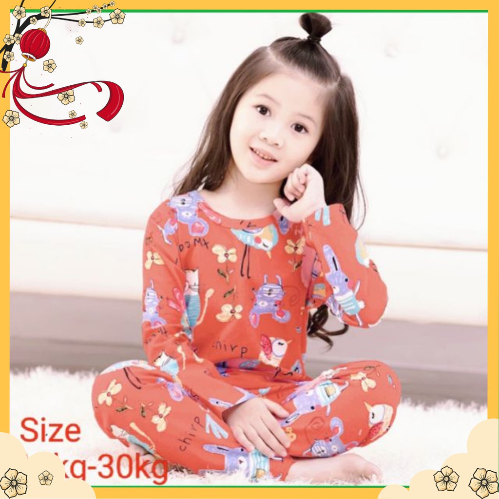 Bộ Dài Tay Cho Bé hiệu LYDOBB còn size 6 ( 16kg - 17kg - 18kg ) Hàng Công Ty Chất Đẹp Đồ Bộ Bé Gái