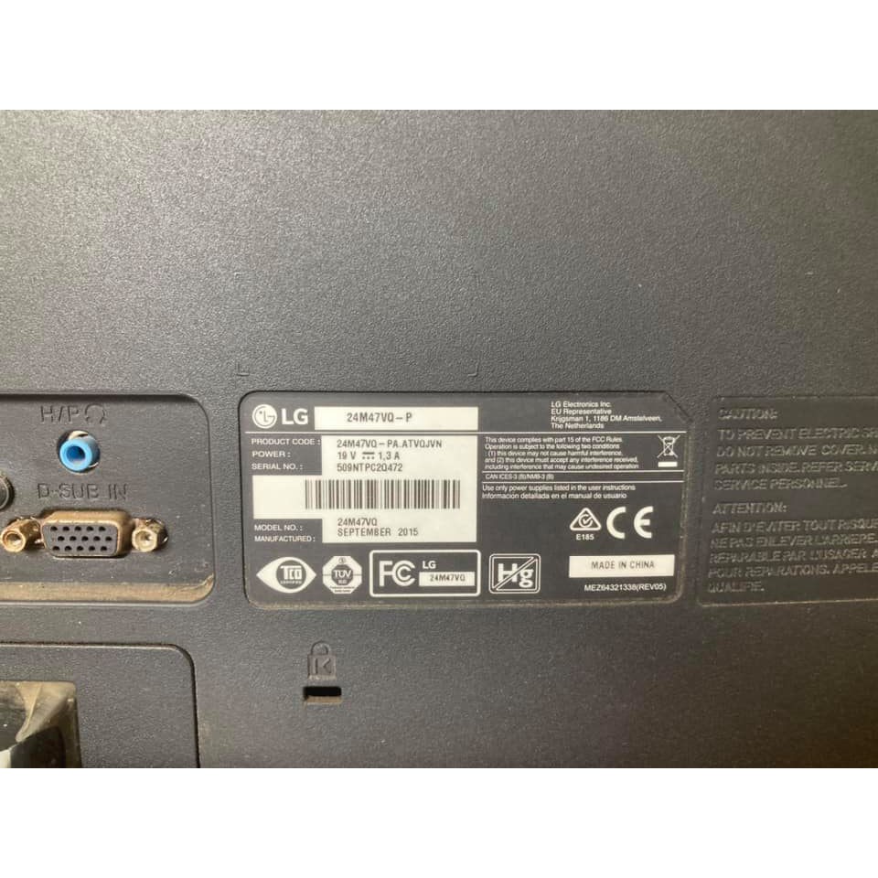 Màn hình lg 24 inch 24m47vq-p