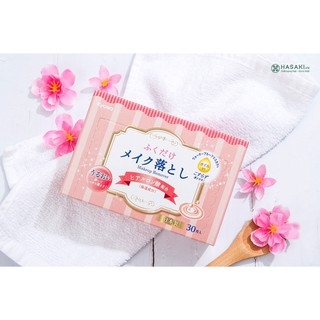Set 30 tờ khăn ướt tẩy trang hương hoa hồng