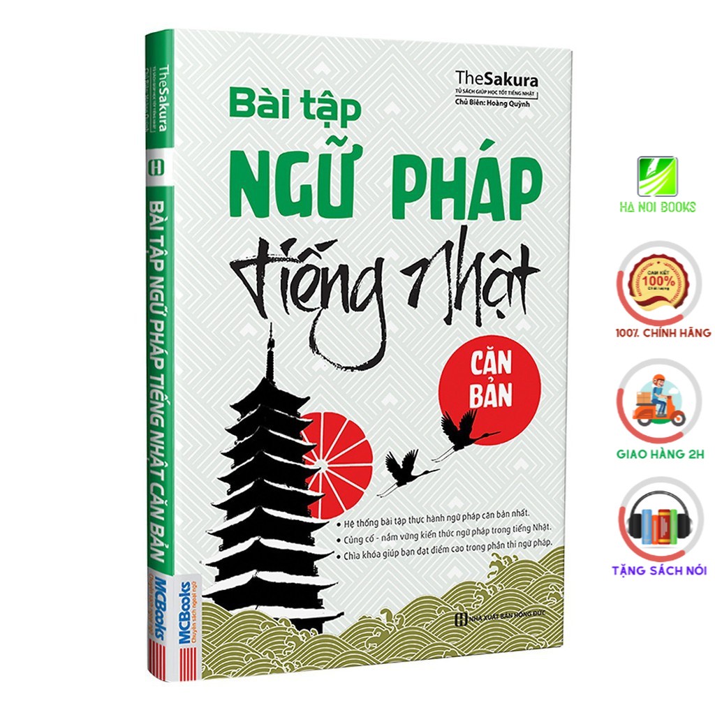 Sách - Bài tập ngữ pháp tiếng Nhật căn bản