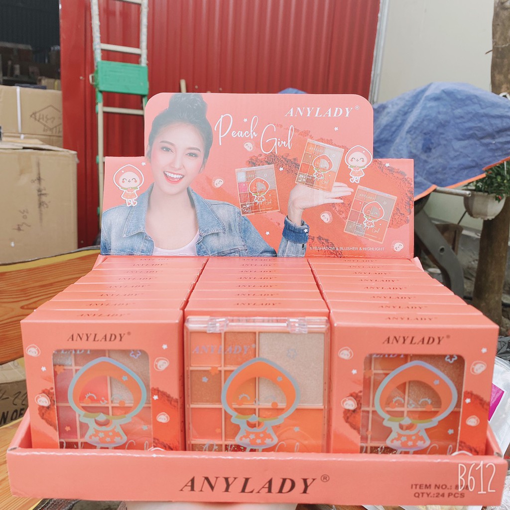 Phấn mắt má 10 ô cô gái Peach Girl P213 | BigBuy360 - bigbuy360.vn