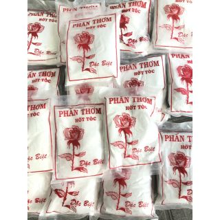 Phấn thơm hớt và phủi tóc