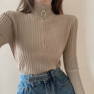 (Xả kho) Áo len khoá ngực dày đẹp