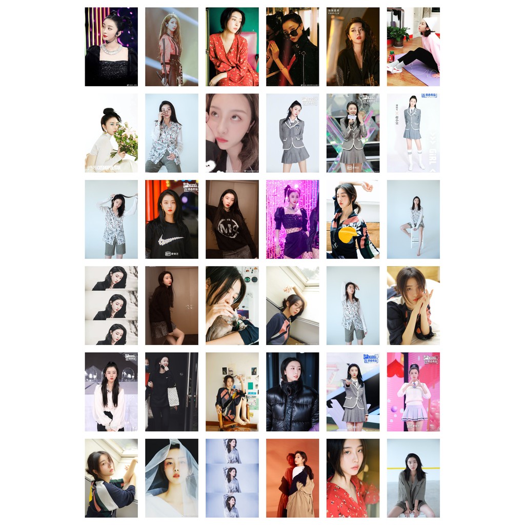 Lomo card 54 ảnh thành viên THE9 - Triệu Tiểu Đường