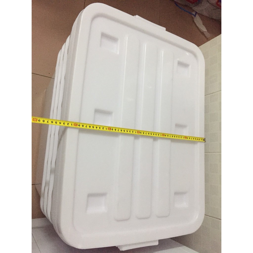 Thùng nhựa dẻo đa năng 120L có bánh xe DUY TÂN