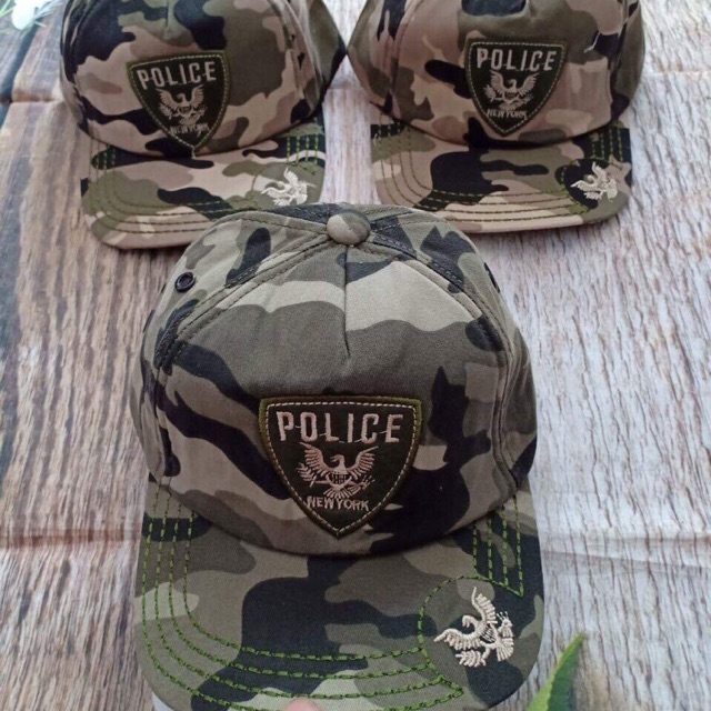 Mũ police bé trai