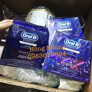 Miếng dán trắng răng Oral - B