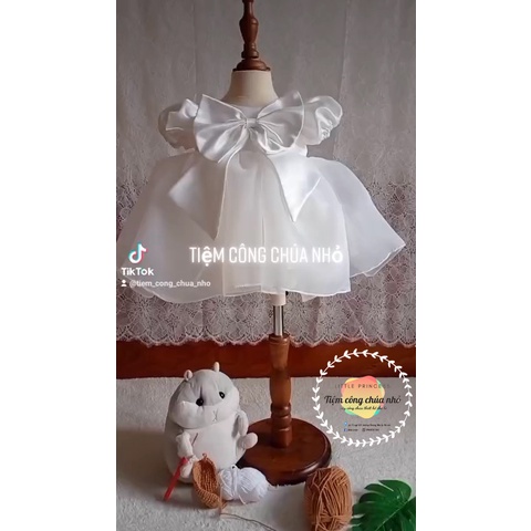ĐẦM Công Chúa Thiết Kế Kèm Nơ Xinh 🍓FREESHIP🍓 VÁY Bồng Bềnh TIỆM CÔNG CHÚA NHỎ
