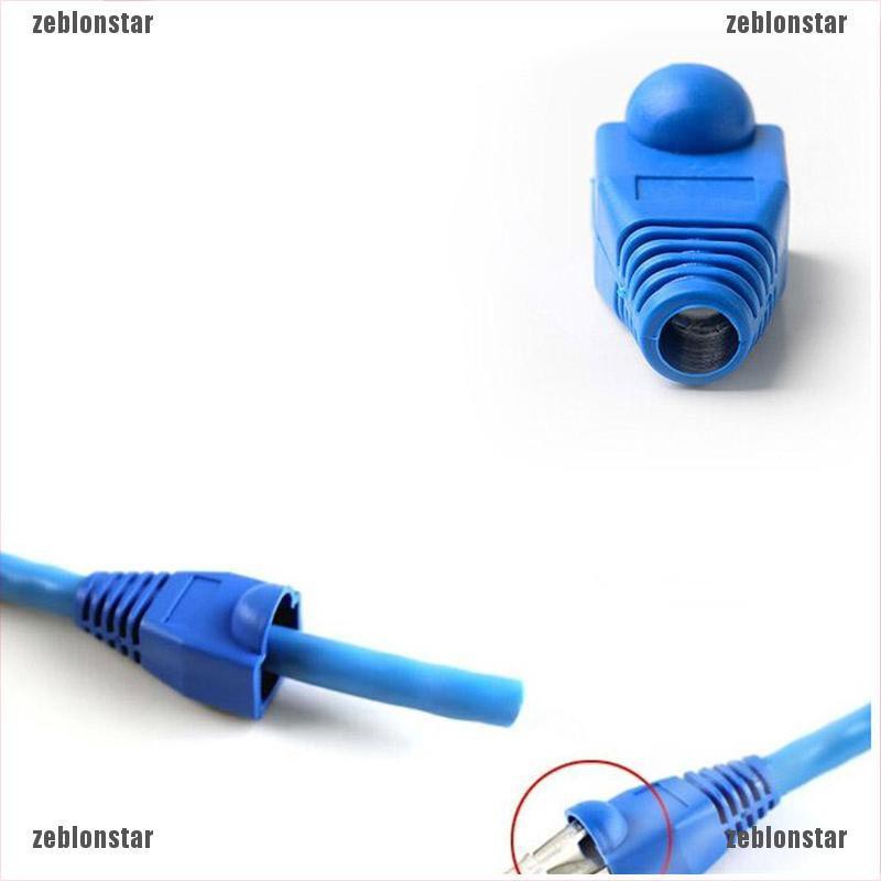 Bộ 50 Dây Cáp Mạng LAN RJ45 Bằng Cao Su