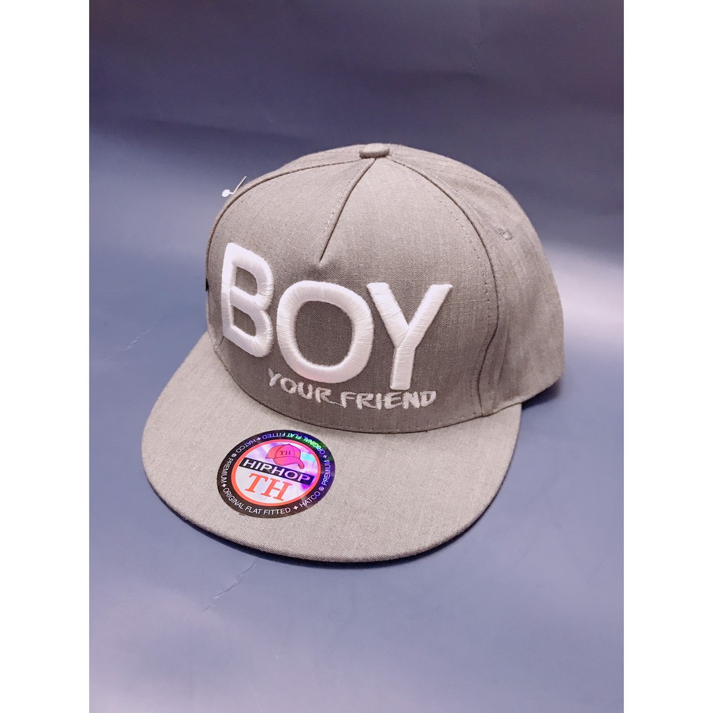 NÓN KẾT HIPHOP BOY VẢI ĐẸP BÉ TRAI 3-6 TUỔI