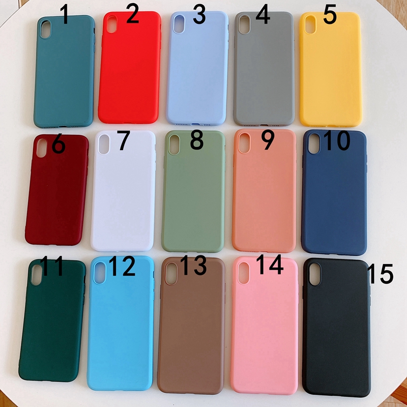 Ốp điện thoại màu trơn cho OPPO A7 A5s A3s A57 A39 A37 A37f K3 Realme C1 | BigBuy360 - bigbuy360.vn