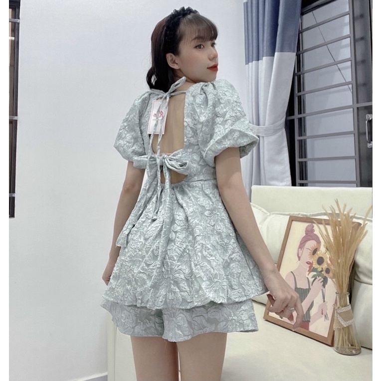 SET GẤM TAY PHỒNG NƠ LƯNG