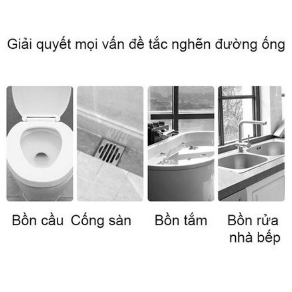 Súng Thông Tắc Bồn Cầu Bồn Rửa Chén Nobihome,súng thông bồn cầu bồn rửa chén bồn tắm khí nén cực mạnh 8 Kg