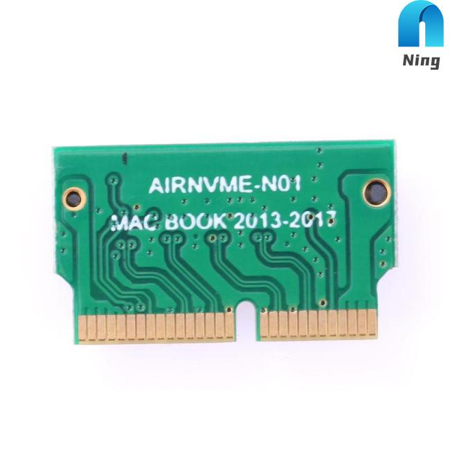 Thẻ Chuyển Đổi Ning NVMe PCIe M.2 M Key SSD Cho Macbook Air 2013 2014 2015