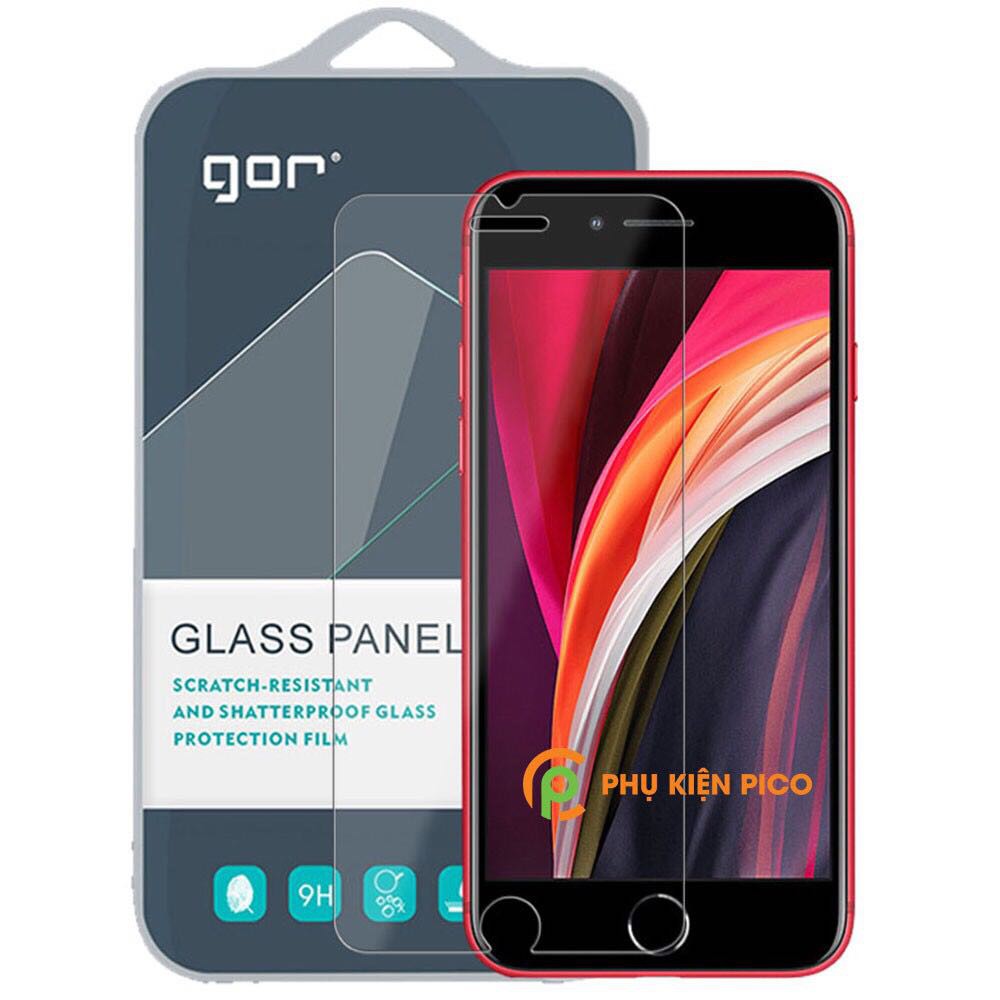 Kính Cường Lực GOR Cho IPHONE 7 Plus/8 Plus - Trong Suốt, Vát Viền 2.5D - Full Box (2 miếng)