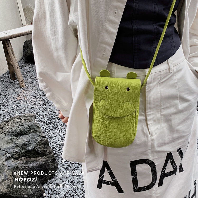 Túi Đeo Chéo Hình Hà Mã Đựng Điện Thoại Mini 2022 Thời Trang Cho Nữ