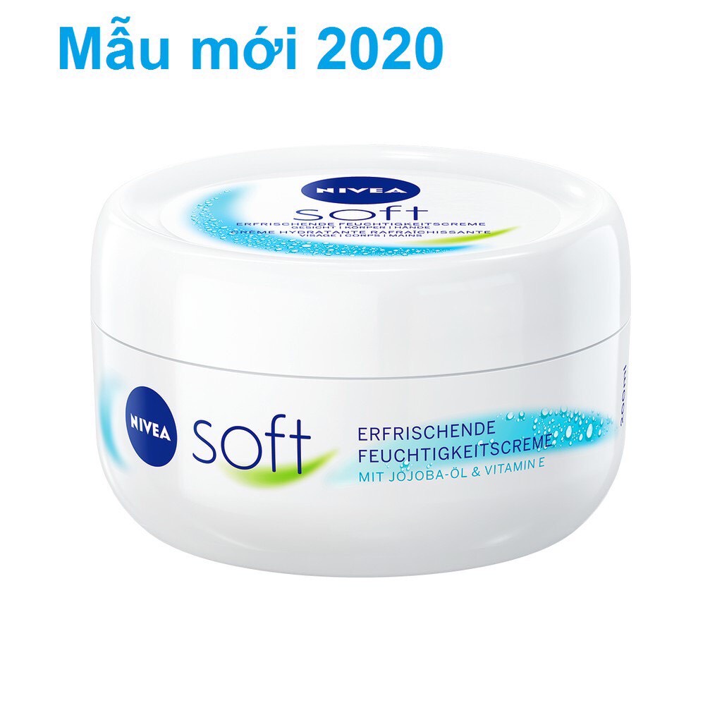 Kem Dưỡng Ẩm Nivea Soft 200ml,Kem Dưỡng NIVEA Soft chiết xuất từ dầu jojoba và vitamin E | BigBuy360 - bigbuy360.vn