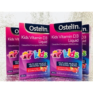 OSTELIN KIDS LIQUID VITAMIND3 ( hàng xách tay đủ bill)