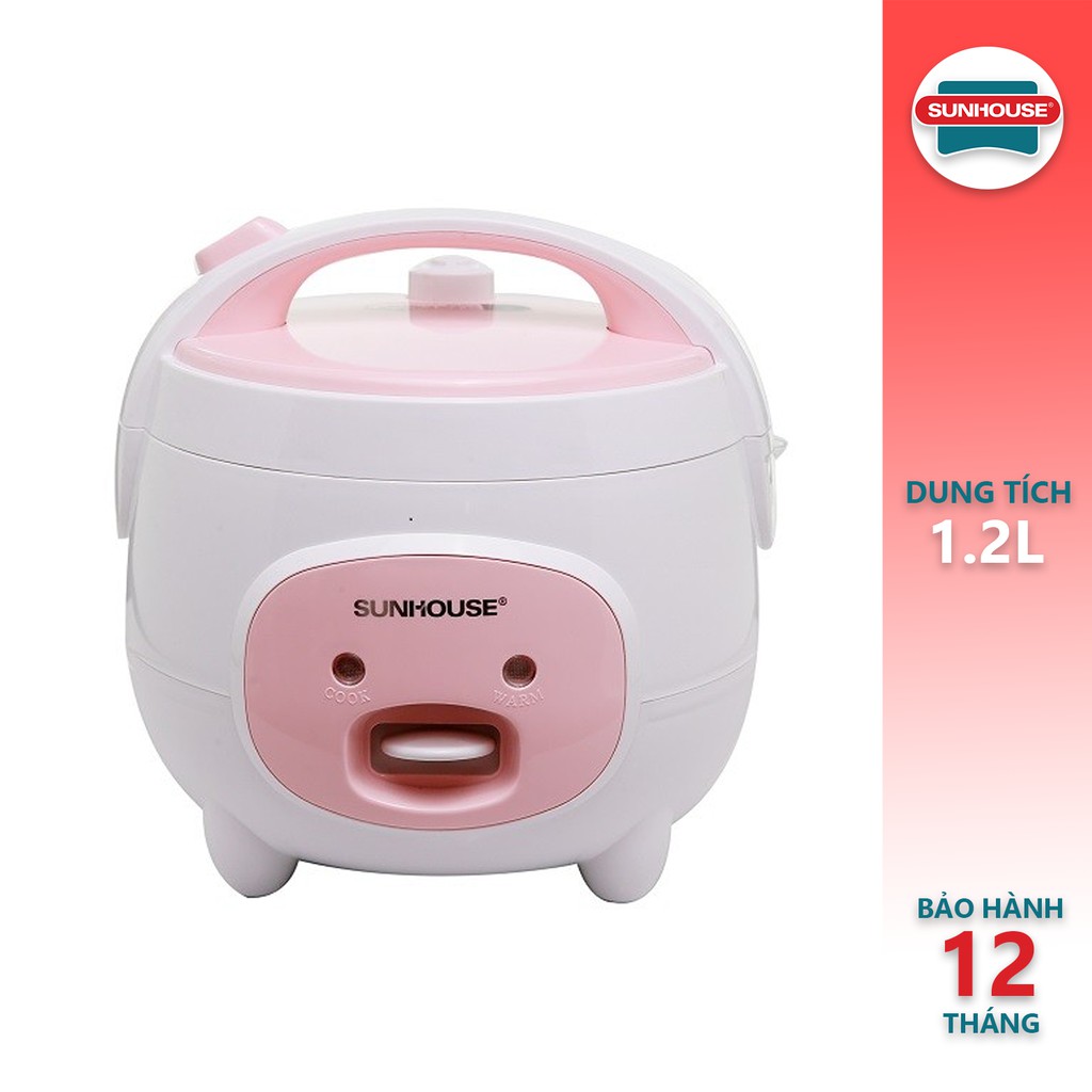 Nồi cơm điện 1.2L SUNHOUSE SHD8217W