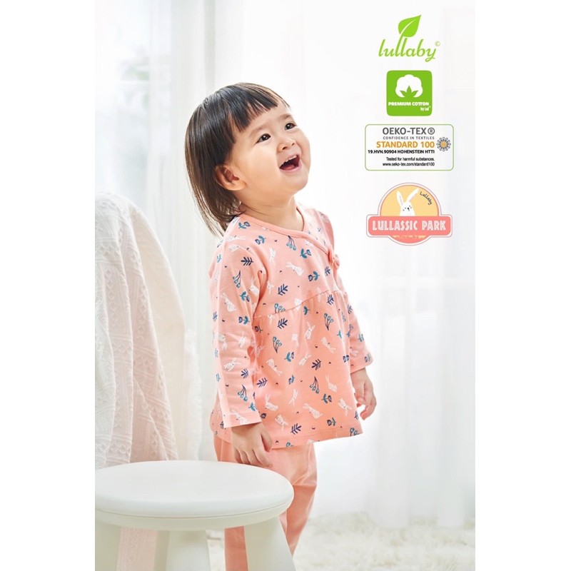 Bộ dài thu đông bé gái LULLABY (6m-4y) lẻ áo quần