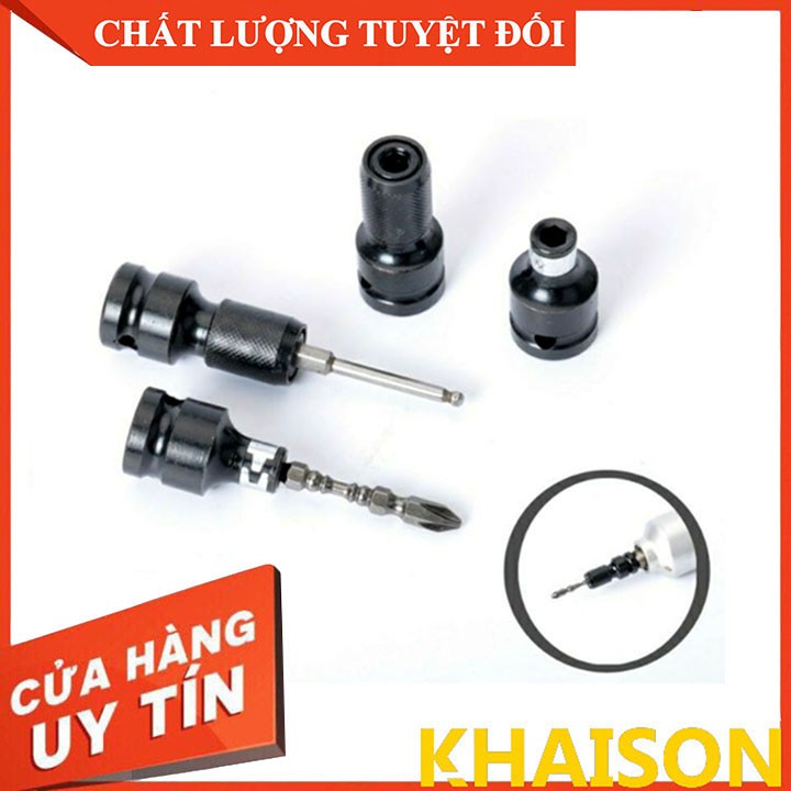 Đầu chuyển đổi bulong sang bắt vít lục giác 6.35mm (không kèm mũi vít)