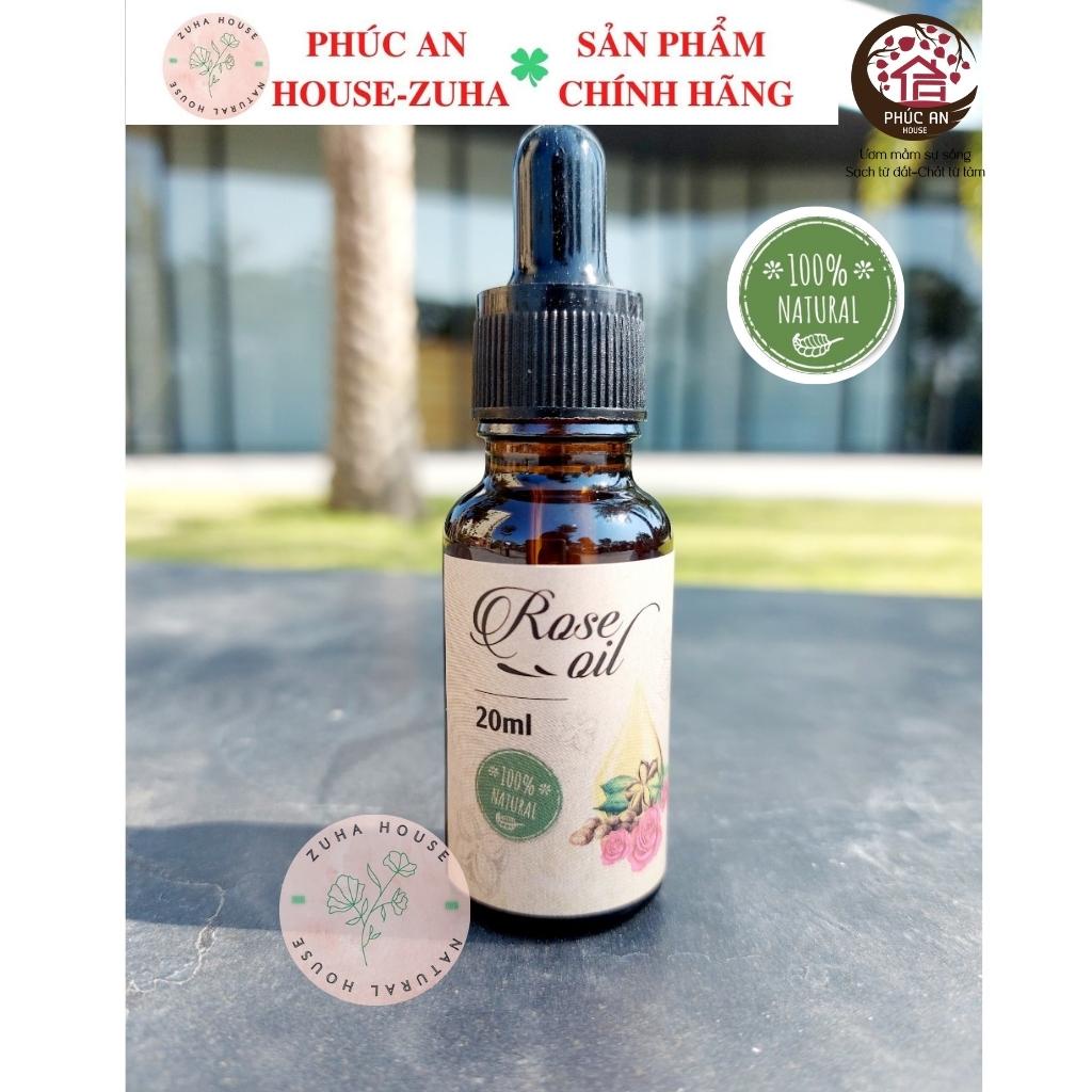 Dầu Dưỡng Hoa Hồng Phúc An House Tinh Chất Hoa Hồng Sachi Inchi Thiên Nhiên Chăm Sóc Làm Đẹp Da Dưỡng Da Dung Tích 20ml | BigBuy360 - bigbuy360.vn