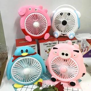 Quạt để bàn hình thú kute