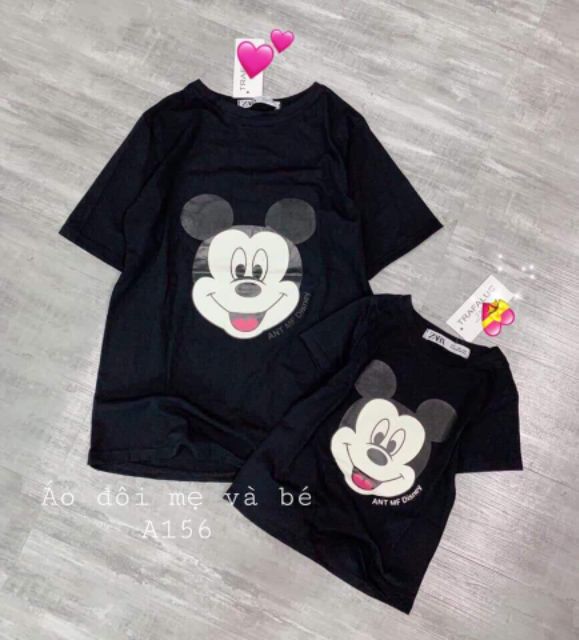 Áo MẸ VÀ BÉ MIKEY. SALE 25K . CHẤT ĐẸP